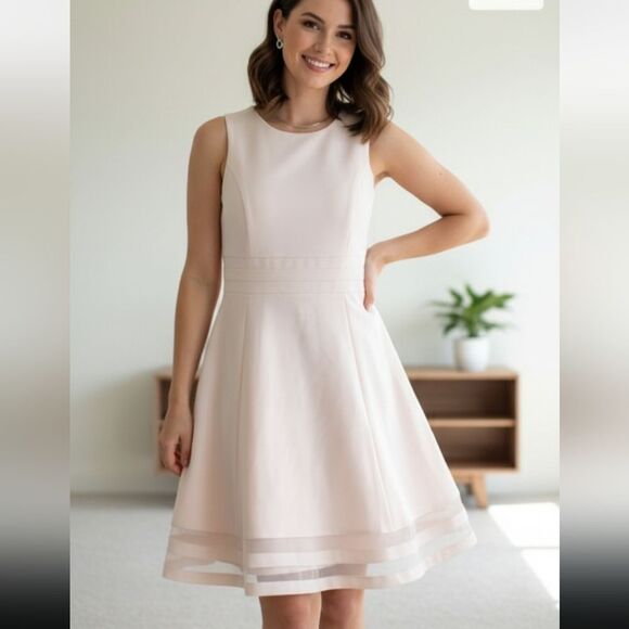 Calvin klein blush pink dress 6P - Picture 1 of 10